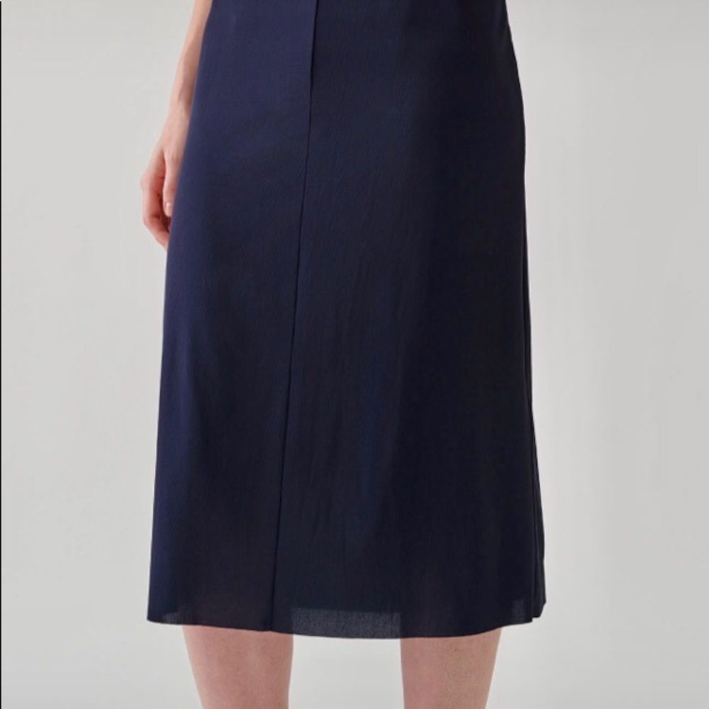 COS Navy Blue Loop Detail Dress NWT - Picture 10 of 10